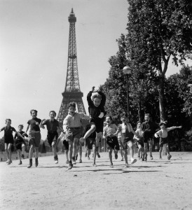 I giardini del Champ-de-Mars, 1944